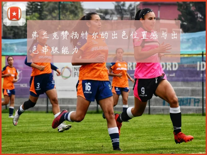弗兰克赞扬特尔的出色位置感与出色串联能力