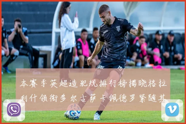 本赛季英超造犯规排行榜揭晓格拉利什领衔多尔古萨卡佩德罗紧随其后